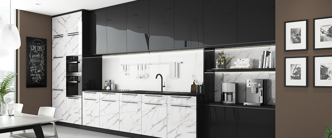Asel AGT Panel 6007 HG Efes Beyaz& 6002 HG Yeni Siyah