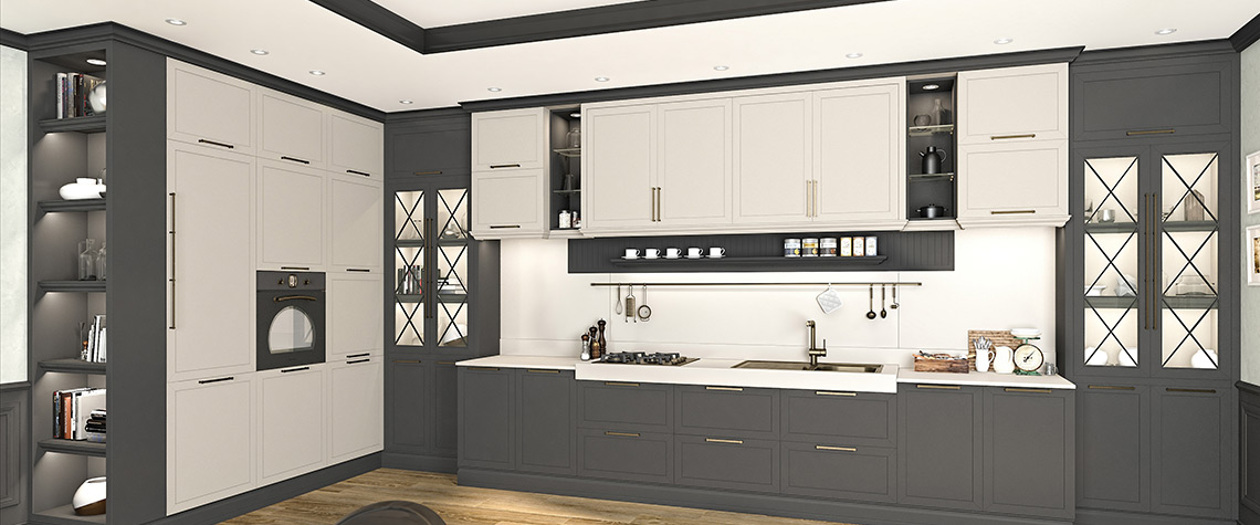 Asel AGT Panel 729 ST Yeni Gri & 726 ST Fırtına Gri